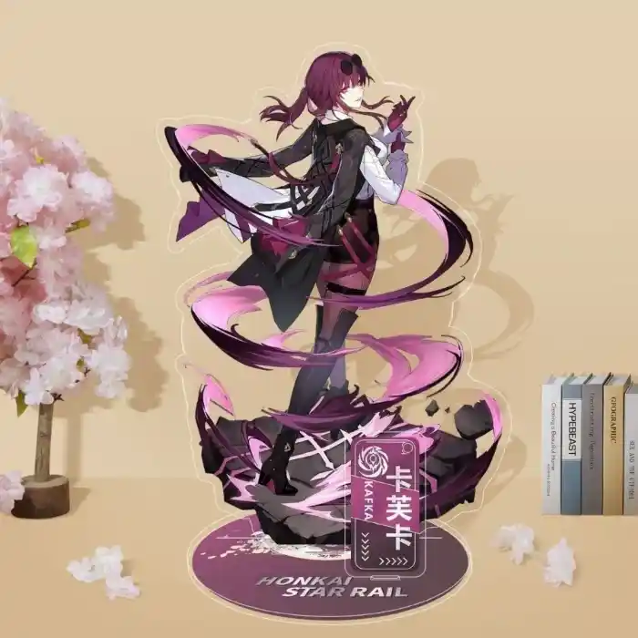 Anime Honkai:star Rail Silver Wolf Kafka Acrylic Figure Stand Model Plate Diy Desk Decor Custom Charm Phone Personalized, Keychain, Mô Hình Đứng Standee Anime, In 2 Mặt, Cao 6cm, Trang Trí Decor Bàn Học, Balo 1 Anime Honkai:star Rail Silver Wolf Kafka Acrylic Figure Stand Model Plate Diy Desk Decor Custom Charm Phone Personalized, Keychain, Mô Hình Đứng Standee Anime, In 2 Mặt, Cao 6cm, Trang Trí Decor Bàn Học, Balo