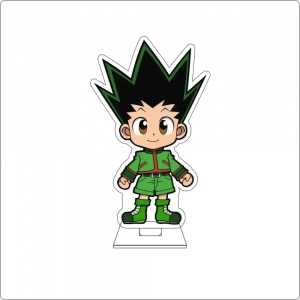 Anime hunter×hunter Cosplay Cute Acrylic Figure Stand Plate Aruka Zorudikku Killua Custom Charm Phone Personalized, Keychain, Mô Hình Đứng Standee Anime, In 2 Mặt, Cao 6cm, Trang Trí Decor Bàn Học, Balo