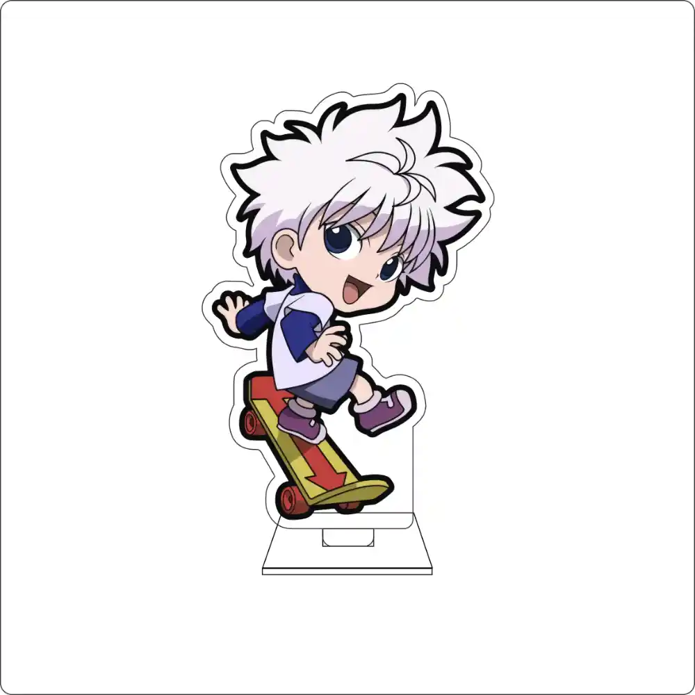 Anime hunter×hunter Cosplay Cute Acrylic Figure Stand Plate Aruka Zorudikku Killua Custom Charm Phone Personalized, Keychain, Mô Hình Đứng Standee Anime, In 2 Mặt, Cao 6cm, Trang Trí Decor Bàn Học, Balo 5 Anime hunter×hunter Cosplay Cute Acrylic Figure Stand Plate Aruka Zorudikku Killua Custom Charm Phone Personalized, Keychain, Mô Hình Đứng Standee Anime, In 2 Mặt, Cao 6cm, Trang Trí Decor Bàn Học, Balo - Ảnh 5