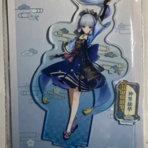 Anime Impact Game Acrylic Decor Stand Character Raiden Shogun Yae Miko Ornament Kamisato Custom Charm Phone Personalized, Keychain, Mô Hình Đứng Standee Anime, In 2 Mặt, Cao 6cm, Trang Trí Decor Bàn Học, Balo