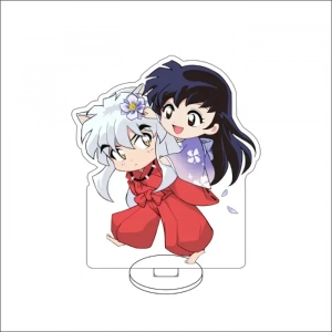 Anime inuyasha Cos Sesshoumaru Higurashi Kagome Moroha Kirara Shippou Naraku Figure Custom Charm Phone Personalized, Keychain, Mô Hình Đứng Standee Anime, In 2 Mặt, Cao 6cm, Trang Trí Decor Bàn Học, Balo