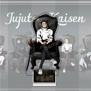 Anime Jjk Acrylic Stand Yuji Itadori Fushiguro Choso Yuta Zenin Throne Chair Figure Ornament Custom Charm Phone Personalized, Keychain, Mô Hình Đứng Standee Anime, In 2 Mặt, Cao 6cm, Trang Trí Decor Bàn Học, Balo