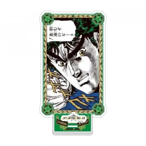 Anime Jojo's Bizarre Adventure Acrylic Stand 1 Jotaro Giorno Josuke Panel Multi Slot Dual Custom Charm Phone Personalized, Keychain, Mô Hình Đứng Standee Anime, In 2 Mặt, Cao 6cm, Trang Trí Decor Bàn Học, Balo