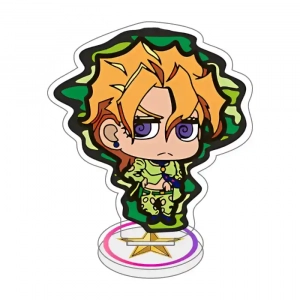 Anime Jojo's Bizarre Adventure All Series Giorno Bruno Dio New Acrylic Stand Keychain Custom Charm Phone Personalized, Keychain, Mô Hình Đứng Standee Anime,  In 2 Mặt, Cao 6cm, Trang Trí Decor Bàn Học, Balo