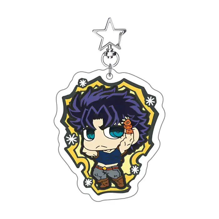 Anime Jojo's Bizarre Adventure Giorno Bruno Dio New Acrylic Stand Keychain Figure Cosplay Custom Charm Phone Personalized, Keychain, Mô Hình Đứng Standee Anime, In 2 Mặt, Cao 6cm, Trang Trí Decor Bàn Học, Balo 2 Anime Jojo's Bizarre Adventure Giorno Bruno Dio New Acrylic Stand Keychain Figure Cosplay Custom Charm Phone Personalized, Keychain, Mô Hình Đứng Standee Anime, In 2 Mặt, Cao 6cm, Trang Trí Decor Bàn Học, Balo - Ảnh 2