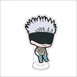Anime jujutsu Kaisen Cos Itadori Yuji Fushiguro Megumi Gojo Satoru Kugisaki Nobara Custom Charm Phone Personalized, Keychain, Mô Hình Đứng Standee Anime, In 2 Mặt, Cao 6cm, Trang Trí Decor Bàn Học, Balo