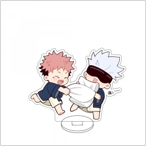 Anime Jujutsu Kaisen Itadori Yūji Gojō Satoru Kugisaki Nobara Nanami Kento Cos Acrylic Custom Charm Phone Personalized, Keychain, Mô Hình Đứng Standee Anime, In 2 Mặt, Cao 6cm, Trang Trí Decor Bàn Học, Balo