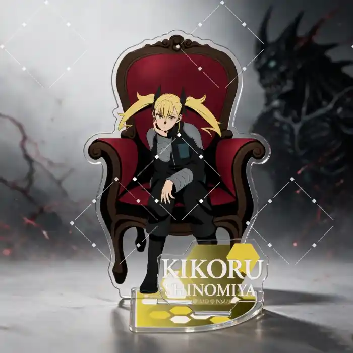 Anime Kaiju No.8 Soshiro Acrylic Stand Figure Gen Narumi Kafka Hibino Chair Throne Standee Custom Charm Phone Personalized, Keychain, Mô Hình Đứng Standee Anime, In 2 Mặt, Cao 6cm, Trang Trí Decor Bàn Học, Balo 1 Anime Kaiju No.8 Soshiro Acrylic Stand Figure Gen Narumi Kafka Hibino Chair Throne Standee Custom Charm Phone Personalized, Keychain, Mô Hình Đứng Standee Anime, In 2 Mặt, Cao 6cm, Trang Trí Decor Bàn Học, Balo