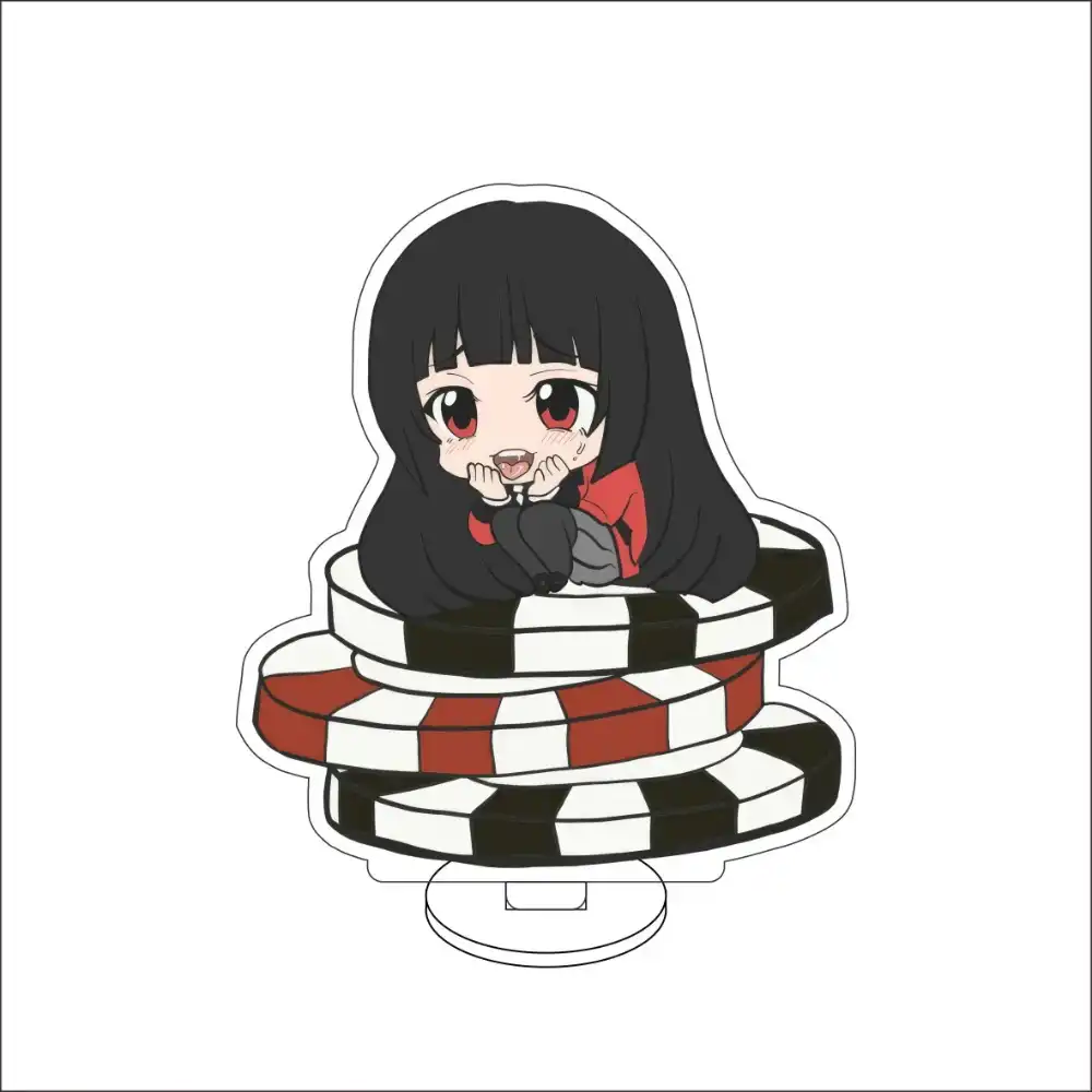 Anime Kakegurui - Compulsive Gambler Jabami Yumeko Saotome Meari Cos Acrylic Figure Custom Charm Phone Personalized, Keychain, Mô Hình Đứng Standee Anime, In 2 Mặt, Cao 6cm, Trang Trí Decor Bàn Học, Balo 3 Anime Kakegurui - Compulsive Gambler Jabami Yumeko Saotome Meari Cos Acrylic Figure Custom Charm Phone Personalized, Keychain, Mô Hình Đứng Standee Anime, In 2 Mặt, Cao 6cm, Trang Trí Decor Bàn Học, Balo - Ảnh 3