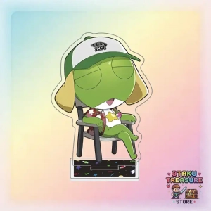 Anime Keroro Gunso Acrylic Stand Keychain Team K66 Movie Scene Series, Sgt. Frog Keroro Custom Charm Phone Personalized, Keychain, Mô Hình Đứng Standee Anime, In 2 Mặt, Cao 6cm, Trang Trí Decor Bàn Học, Balo
