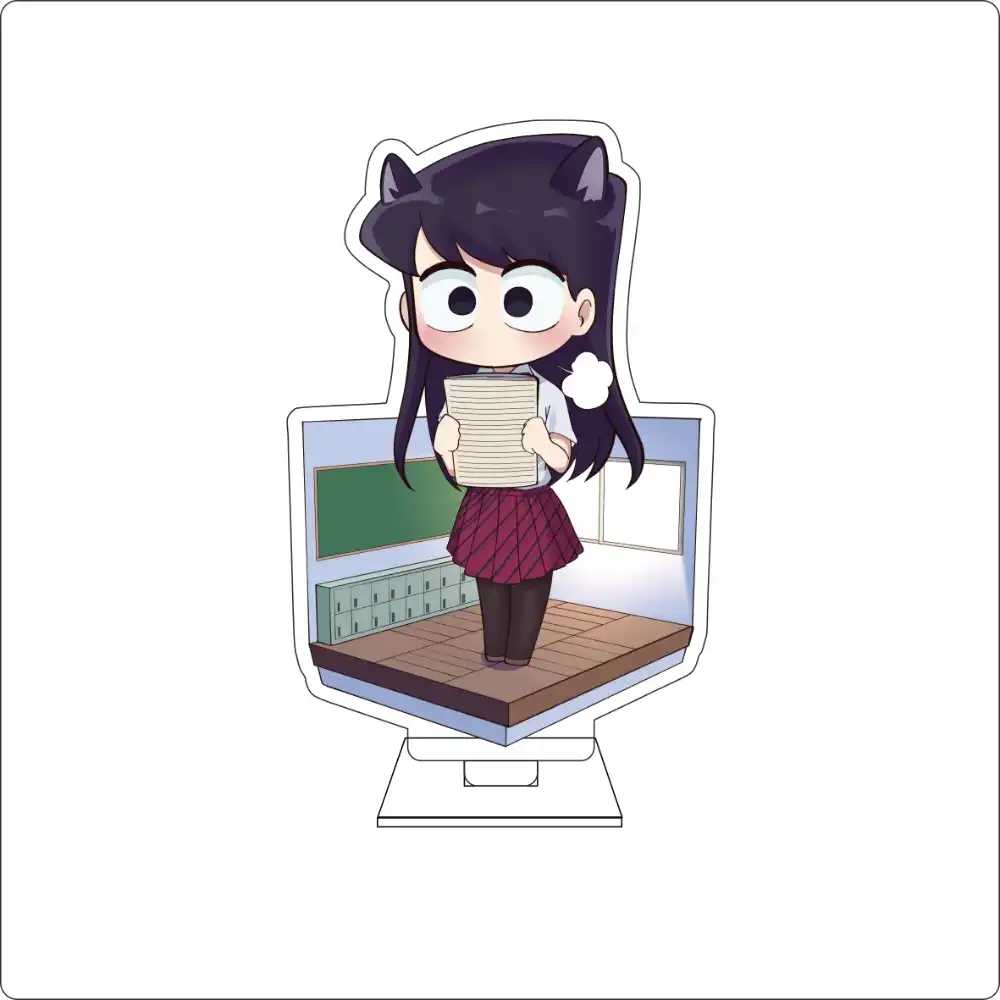 Anime komi Can't Communicate Cosplay Cute Acrylic Figure Stand Plate Komi Shouko Custom Charm Phone Personalized, Keychain, Mô Hình Đứng Standee Anime, In 2 Mặt, Cao 6cm, Trang Trí Decor Bàn Học, Balo 8 Anime komi Can't Communicate Cosplay Cute Acrylic Figure Stand Plate Komi Shouko Custom Charm Phone Personalized, Keychain, Mô Hình Đứng Standee Anime, In 2 Mặt, Cao 6cm, Trang Trí Decor Bàn Học, Balo - Ảnh 8