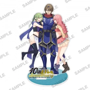 Anime Konosuba 1 10th Anniversary Acrylic Stand Keychain Aqua Megumin Kazuma Darkness Desk Custom Charm Phone Personalized, Keychain, Mô Hình Đứng Standee Anime, In 2 Mặt, Cao 6cm, Trang Trí Decor Bàn Học, Balo