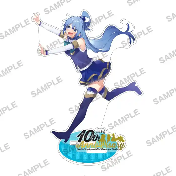 Anime Konosuba 1 10th Anniversary Acrylic Stand Keychain Aqua Megumin Kazuma Darkness Desk Custom Charm Phone Personalized, Keychain, Mô Hình Đứng Standee Anime, In 2 Mặt, Cao 6cm, Trang Trí Decor Bàn Học, Balo 3 Anime Konosuba 1 10th Anniversary Acrylic Stand Keychain Aqua Megumin Kazuma Darkness Desk Custom Charm Phone Personalized, Keychain, Mô Hình Đứng Standee Anime, In 2 Mặt, Cao 6cm, Trang Trí Decor Bàn Học, Balo - Ảnh 3