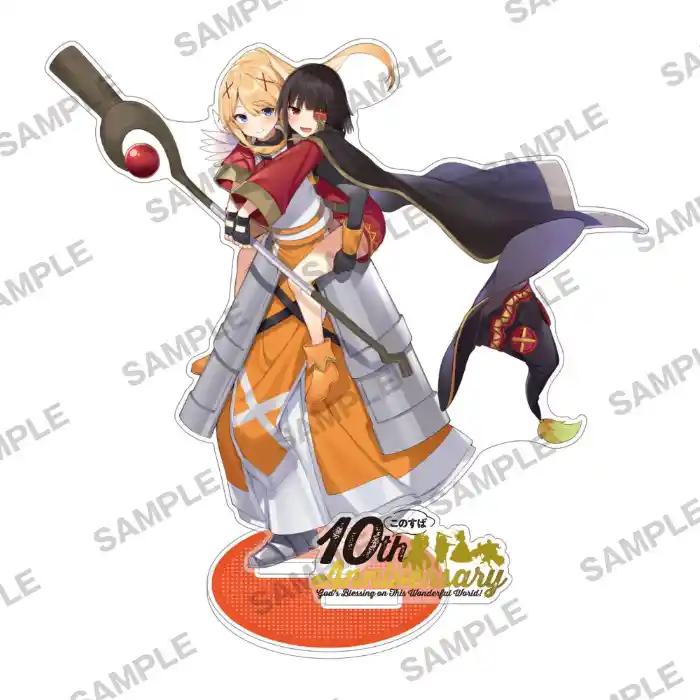 Anime Konosuba 1 10th Anniversary Acrylic Stand Keychain Aqua Megumin Kazuma Darkness Desk Custom Charm Phone Personalized, Keychain, Mô Hình Đứng Standee Anime, In 2 Mặt, Cao 6cm, Trang Trí Decor Bàn Học, Balo 4 Anime Konosuba 1 10th Anniversary Acrylic Stand Keychain Aqua Megumin Kazuma Darkness Desk Custom Charm Phone Personalized, Keychain, Mô Hình Đứng Standee Anime, In 2 Mặt, Cao 6cm, Trang Trí Decor Bàn Học, Balo - Ảnh 4