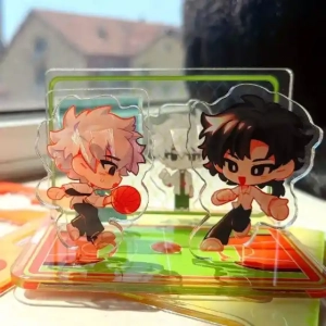 Anime Link Click Charles Cheng Xiaoshi Lucas Cosplay Figure Stand Kawaii Acrylic Standing Custom Charm Phone Personalized, Keychain, Mô Hình Đứng Standee Anime, In 2 Mặt, Cao 6cm, Trang Trí Decor Bàn Học, Balo
