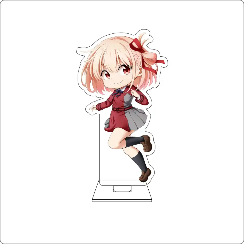 Anime lycoris Recoil Cosplay Cute Acrylic Figure Stand Plate Inoue Takina Nishikigi Custom Charm Phone Personalized, Keychain, Mô Hình Đứng Standee Anime, In 2 Mặt, Cao 6cm, Trang Trí Decor Bàn Học, Balo 2 Anime lycoris Recoil Cosplay Cute Acrylic Figure Stand Plate Inoue Takina Nishikigi Custom Charm Phone Personalized, Keychain, Mô Hình Đứng Standee Anime, In 2 Mặt, Cao 6cm, Trang Trí Decor Bàn Học, Balo - Ảnh 2