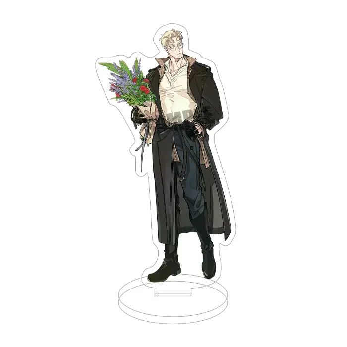 Anime Manwha Acrylic Stand Rose And Champagne Leewoon Figure Display Korean Bl Manga Goods Custom Charm Phone Personalized, Keychain, Mô Hình Đứng Standee Anime, In 2 Mặt, Cao 6cm, Trang Trí Decor Bàn Học, Balo 2 Anime Manwha Acrylic Stand Rose And Champagne Leewoon Figure Display Korean Bl Manga Goods Custom Charm Phone Personalized, Keychain, Mô Hình Đứng Standee Anime, In 2 Mặt, Cao 6cm, Trang Trí Decor Bàn Học, Balo - Ảnh 2