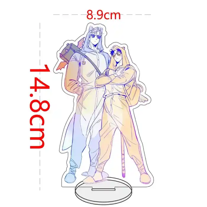 Anime Manwha Acrylic Stand Rose And Champagne Leewoon Figure Display Keychain Bl Manga Goods Custom Charm Phone Personalized, Keychain, Mô Hình Đứng Standee Anime, In 2 Mặt, Cao 6cm, Trang Trí Decor Bàn Học, Balo 2 Anime Manwha Acrylic Stand Rose And Champagne Leewoon Figure Display Keychain Bl Manga Goods Custom Charm Phone Personalized, Keychain, Mô Hình Đứng Standee Anime, In 2 Mặt, Cao 6cm, Trang Trí Decor Bàn Học, Balo - Ảnh 2
