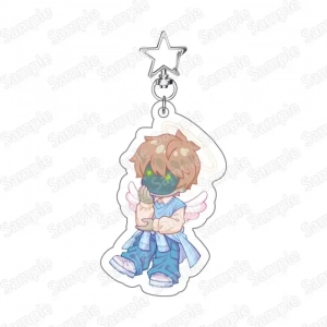 Anime Milky Subway: The Galactic Limited Express Kawaii Figure Acrylic Stand Keychain Angel Custom Charm Phone Personalized, Keychain, Mô Hình Đứng Standee Anime,  In 2 Mặt, Cao 6cm, Trang Trí Decor Bàn Học, Balo