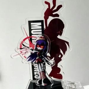 Anime Murder Drones Cyn J N V Doll Uzi Doorman Cosplay Standing Plate Acrylic Figure Stand Custom Charm Phone Personalized, Keychain, Mô Hình Đứng Standee Anime, In 2 Mặt, Cao 6cm, Trang Trí Decor Bàn Học, Balo
