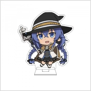 Anime mushoku Tensei: Jobless Reincarnation Cosplay Cute Acrylic Figure Stand Plate Custom Charm Phone Personalized, Keychain, Mô Hình Đứng Standee Anime, In 2 Mặt, Cao 6cm, Trang Trí Decor Bàn Học, Balo