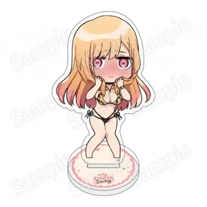 Anime My Dress-up Darling Chibi New Acrylic Stand Keychain Figure, Marin Kitagawa Sono Custom Charm Phone Personalized, Keychain, Mô Hình Đứng Standee Anime, In 2 Mặt, Cao 6cm, Trang Trí Decor Bàn Học, Balo
