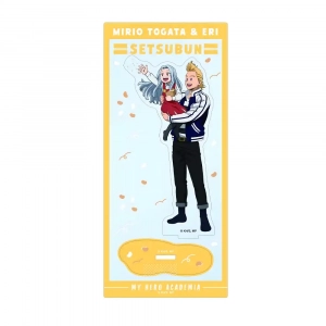 Anime My Hero Academia Acrylic Stand Mirio Togata & Eri Scattered Beans Movic Custom Charm Phone Personalized, Keychain, Mô Hình Đứng Standee Anime,  In 2 Mặt, Cao 6cm, Trang Trí Decor Bàn Học, Balo