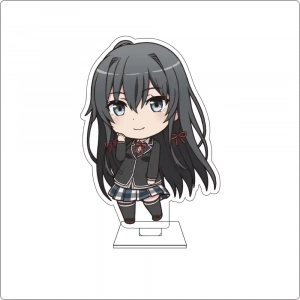 Anime my Teen Romantic Comedy Snafu Climax Cosplay Cute Acrylic Figure Stand Plate Custom Charm Phone Personalized, Keychain, Mô Hình Đứng Standee Anime, In 2 Mặt, Cao 6cm, Trang Trí Decor Bàn Học, Balo