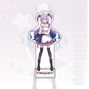 Anime Needy Girl Overdose Acrylic Keychain 1 Stand Pop-up Store Desk Decor For Fans Custom Charm Phone Personalized, Keychain, Mô Hình Đứng Standee Anime, In 2 Mặt, Cao 6cm, Trang Trí Decor Bàn Học, Balo