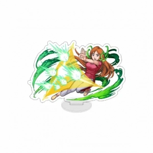 Anime New Bleach Style Figure Mini Stand Acrylic Character Kuchiki Rukia Inoue Orihime Custom Charm Phone Personalized, Keychain, Mô Hình Đứng Standee Anime, In 2 Mặt, Cao 6cm, Trang Trí Decor Bàn Học, Balo