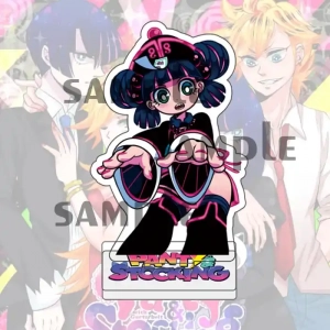 Anime New Panty & Stocking With Garterbelt Gift Figures Acrylic Stand Anime Model Action Custom Charm Phone Personalized, Keychain, Mô Hình Đứng Standee Anime,  In 2 Mặt, Cao 6cm, Trang Trí Decor Bàn Học, Balo