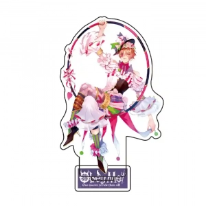 Anime Obey Me! Acrylic Stand Model Plate Keychain Set - Lucifer Mammon Leviathan Satan Custom Charm Phone Personalized, Keychain, Mô Hình Đứng Standee Anime, In 2 Mặt, Cao 6cm, Trang Trí Decor Bàn Học, Balo