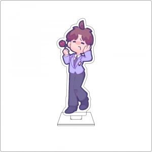 Anime Ouran High School Host Club Cosplay Cute Acrylic Figure Stand Plate Hitachiin Custom Charm Phone Personalized, Keychain, Mô Hình Đứng Standee Anime, In 2 Mặt, Cao 6cm, Trang Trí Decor Bàn Học, Balo