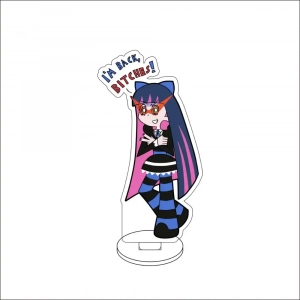 Anime Panty & Stocking With Garterbelt Anarchy Stocking Anarchy Panty Scanty Cos Acrylic Custom Charm Phone Personalized, Keychain, Mô Hình Đứng Standee Anime, In 2 Mặt, Cao 6cm, Trang Trí Decor Bàn Học, Balo