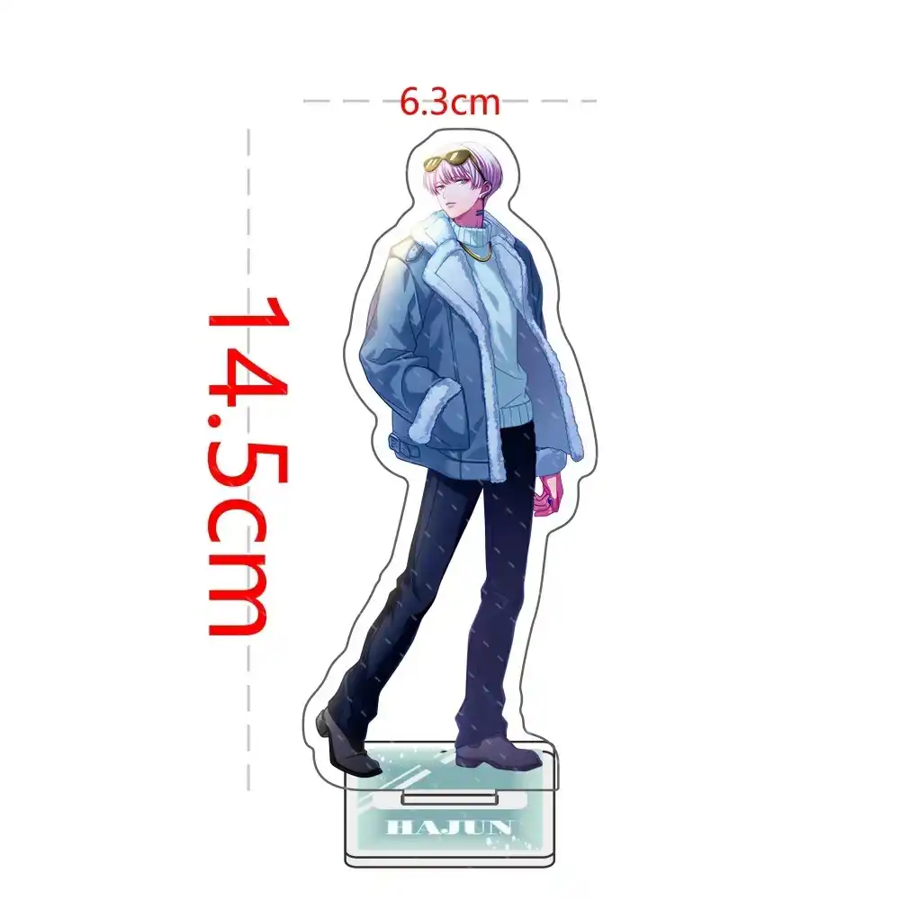 Anime Paradox Live Stand Figure Haruomi Yon Hajun Acrylic Stand Keyring Model Plate Desk Custom Charm Phone Personalized, Keychain, Mô Hình Đứng Standee Anime, In 2 Mặt, Cao 6cm, Trang Trí Decor Bàn Học, Balo 2 Anime Paradox Live Stand Figure Haruomi Yon Hajun Acrylic Stand Keyring Model Plate Desk Custom Charm Phone Personalized, Keychain, Mô Hình Đứng Standee Anime, In 2 Mặt, Cao 6cm, Trang Trí Decor Bàn Học, Balo - Ảnh 2