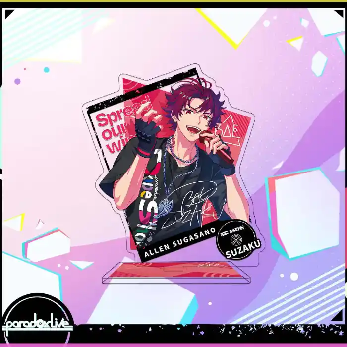 Anime Paradox Live Stand Figure Sugasano Aren Yon Hajun Acrylic Stand Model Plate Desk Decor Custom Charm Phone Personalized, Keychain, Mô Hình Đứng Standee Anime, In 2 Mặt, Cao 6cm, Trang Trí Decor Bàn Học, Balo 1 Anime Paradox Live Stand Figure Sugasano Aren Yon Hajun Acrylic Stand Model Plate Desk Decor Custom Charm Phone Personalized, Keychain, Mô Hình Đứng Standee Anime, In 2 Mặt, Cao 6cm, Trang Trí Decor Bàn Học, Balo