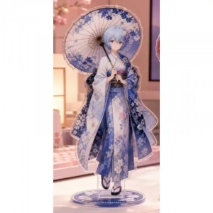 Anime Peripheral Acrylic Stand Cartoon Characters Holding Umbrellas Beautiful Plaque Ornament Custom Charm Phone Personalized, Keychain, Mô Hình Đứng Standee Anime, In 2 Mặt, Cao 6cm, Trang Trí Decor Bàn Học, Balo