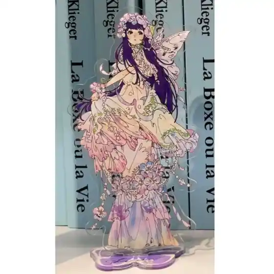 Anime Peripheral Exquisite Flower Fairy Acrylic Stand Character Plaque Desktop Decorate Model Custom Charm Phone Personalized, Keychain, Mô Hình Đứng Standee Anime, In 2 Mặt, Cao 6cm, Trang Trí Decor Bàn Học, Balo 2 Anime Peripheral Exquisite Flower Fairy Acrylic Stand Character Plaque Desktop Decorate Model Custom Charm Phone Personalized, Keychain, Mô Hình Đứng Standee Anime, In 2 Mặt, Cao 6cm, Trang Trí Decor Bàn Học, Balo - Ảnh 2