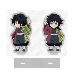 Anime Peripherals Giyu Tomioka Figure Double-sided Standee Inosuke Figurine Acrylic Stand Custom Charm Phone Personalized, Keychain, Mô Hình Đứng Standee Anime, In 2 Mặt, Cao 6cm, Trang Trí Decor Bàn Học, Balo