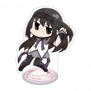 Anime Puella Magi Madoka Magica Acrylic Stand Keychain Madoka Homura Mami Sayaka Kyoko Custom Charm Phone Personalized, Keychain, Mô Hình Đứng Standee Anime, In 2 Mặt, Cao 6cm, Trang Trí Decor Bàn Học, Balo