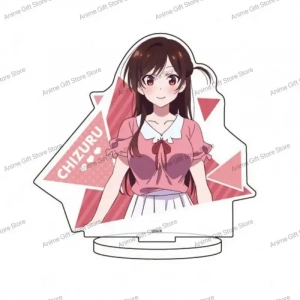 Anime Rent A Girlfriend Acrylic Stand Cosplay Characters Ornament Accessories Good Collection Custom Charm Phone Personalized, Keychain, Mô Hình Đứng Standee Anime, In 2 Mặt, Cao 6cm, Trang Trí Decor Bàn Học, Balo