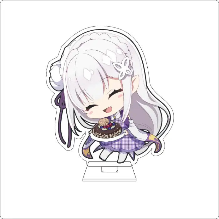 Anime Re:zero - Starting Life In Another World Cosplay Cute Acrylic Figure Stand Plate Custom Charm Phone Personalized, Keychain, Mô Hình Đứng Standee Anime, In 2 Mặt, Cao 6cm, Trang Trí Decor Bàn Học, Balo 2 Anime Re:zero - Starting Life In Another World Cosplay Cute Acrylic Figure Stand Plate Custom Charm Phone Personalized, Keychain, Mô Hình Đứng Standee Anime, In 2 Mặt, Cao 6cm, Trang Trí Decor Bàn Học, Balo - Ảnh 2
