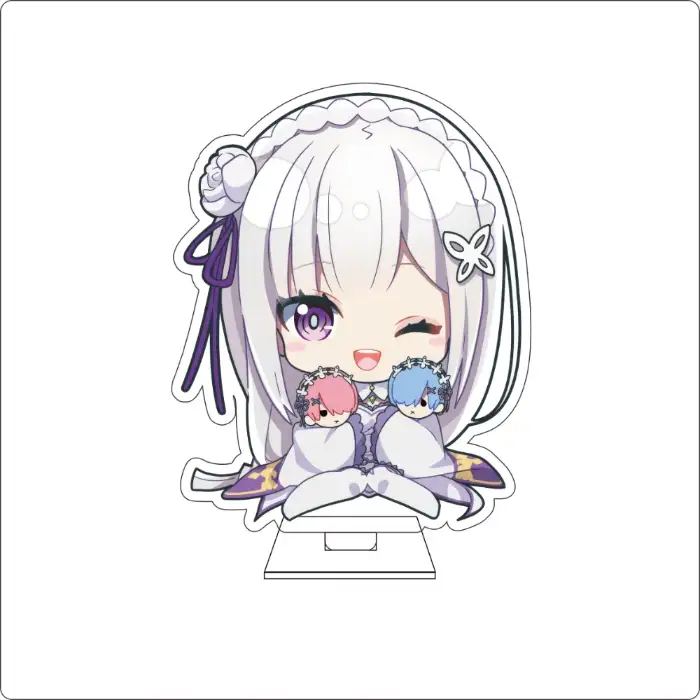 Anime Re:zero - Starting Life In Another World Cosplay Cute Acrylic Figure Stand Plate Custom Charm Phone Personalized, Keychain, Mô Hình Đứng Standee Anime, In 2 Mặt, Cao 6cm, Trang Trí Decor Bàn Học, Balo 4 Anime Re:zero - Starting Life In Another World Cosplay Cute Acrylic Figure Stand Plate Custom Charm Phone Personalized, Keychain, Mô Hình Đứng Standee Anime, In 2 Mặt, Cao 6cm, Trang Trí Decor Bàn Học, Balo - Ảnh 4