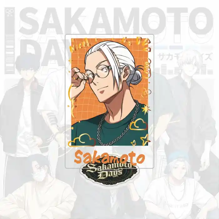 Anime Sakamoto Days Acrylic Stand Figure Pop Up Store Snap Shot Taro Sakamoto Nagumo Shin Custom Charm Phone Personalized, Keychain, Mô Hình Đứng Standee Anime, In 2 Mặt, Cao 6cm, Trang Trí Decor Bàn Học, Balo 2 Anime Sakamoto Days Acrylic Stand Figure Pop Up Store Snap Shot Taro Sakamoto Nagumo Shin Custom Charm Phone Personalized, Keychain, Mô Hình Đứng Standee Anime, In 2 Mặt, Cao 6cm, Trang Trí Decor Bàn Học, Balo - Ảnh 2