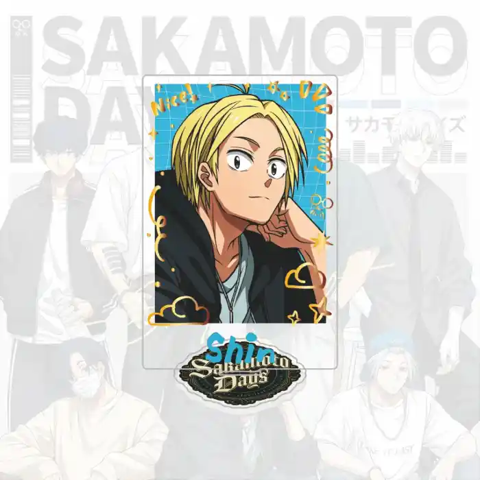 Anime Sakamoto Days Acrylic Stand Figure Pop Up Store Snap Shot Taro Sakamoto Nagumo Shin Custom Charm Phone Personalized, Keychain, Mô Hình Đứng Standee Anime, In 2 Mặt, Cao 6cm, Trang Trí Decor Bàn Học, Balo 3 Anime Sakamoto Days Acrylic Stand Figure Pop Up Store Snap Shot Taro Sakamoto Nagumo Shin Custom Charm Phone Personalized, Keychain, Mô Hình Đứng Standee Anime, In 2 Mặt, Cao 6cm, Trang Trí Decor Bàn Học, Balo - Ảnh 3