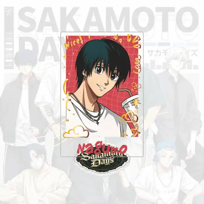 Anime Sakamoto Days Acrylic Stand Figure Pop Up Store Snap Shot Taro Sakamoto Nagumo Shin Custom Charm Phone Personalized, Keychain, Mô Hình Đứng Standee Anime, In 2 Mặt, Cao 6cm, Trang Trí Decor Bàn Học, Balo 5 Anime Sakamoto Days Acrylic Stand Figure Pop Up Store Snap Shot Taro Sakamoto Nagumo Shin Custom Charm Phone Personalized, Keychain, Mô Hình Đứng Standee Anime, In 2 Mặt, Cao 6cm, Trang Trí Decor Bàn Học, Balo - Ảnh 5
