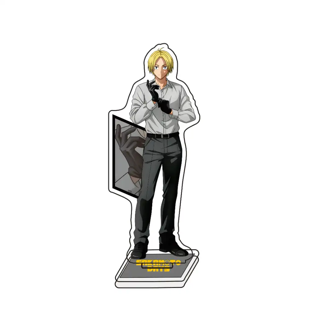 Anime Sakamoto Days Standee – 1 Formal Style Acrylic Character Desk Ornament Cute Custom Charm Phone Personalized, Keychain, Mô Hình Đứng Standee Anime, In 2 Mặt, Cao 6cm, Trang Trí Decor Bàn Học, Balo 2 Anime Sakamoto Days Standee – 1 Formal Style Acrylic Character Desk Ornament Cute Custom Charm Phone Personalized, Keychain, Mô Hình Đứng Standee Anime, In 2 Mặt, Cao 6cm, Trang Trí Decor Bàn Học, Balo - Ảnh 2