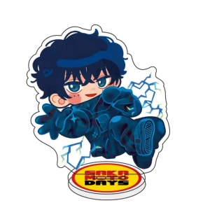 Anime Sakamoto Days Standee – Q Version Latest Release Acrylic Chibi Character Desk Display Custom Charm Phone Personalized, Keychain, Mô Hình Đứng Standee Anime, In 2 Mặt, Cao 6cm, Trang Trí Decor Bàn Học, Balo