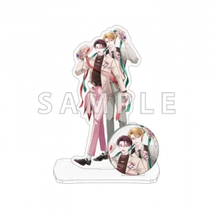 Anime Sasaki And Miyano 1 Acrylic Stand, Sasaki Hideyuki, Mother's Day Decor For Desktop Custom Charm Phone Personalized, Keychain, Mô Hình Đứng Standee Anime, In 2 Mặt, Cao 6cm, Trang Trí Decor Bàn Học, Balo