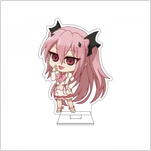 Anime Seraph Of The End Cosplay Cute Acrylic Figure Stand Plate Shinoa Hiiragi Krul Custom Charm Phone Personalized, Keychain, Mô Hình Đứng Standee Anime, In 2 Mặt, Cao 6cm, Trang Trí Decor Bàn Học, Balo